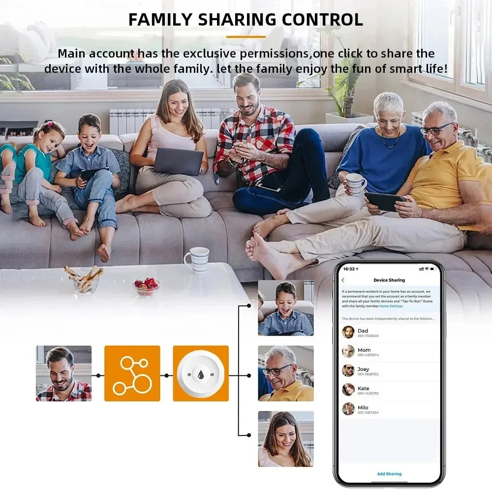 Zigbee Smart Water Leak Sensor | Mes