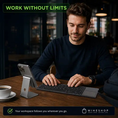 MeSKey™ Foldable Bluetooth Keyboard