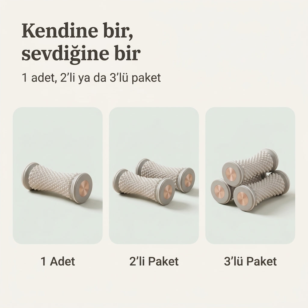 Ayak Masaj Silindiri – Pilsiz, Dikenli | MeS by MIHESHOP