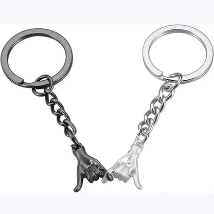 Matching Couple Keychains – Pinky Promise Set | Mes