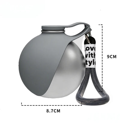 Portable Pet Water Bottle – Travel Bowl | Mes