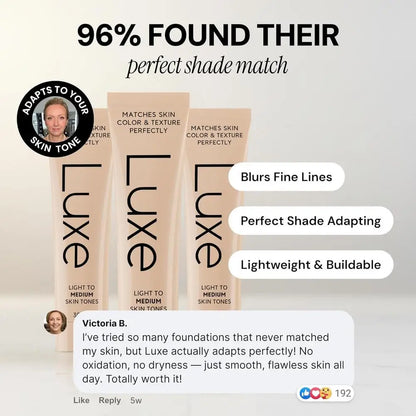 Luxe Color-Adjusting Foundation – Full Coverage | Mes
