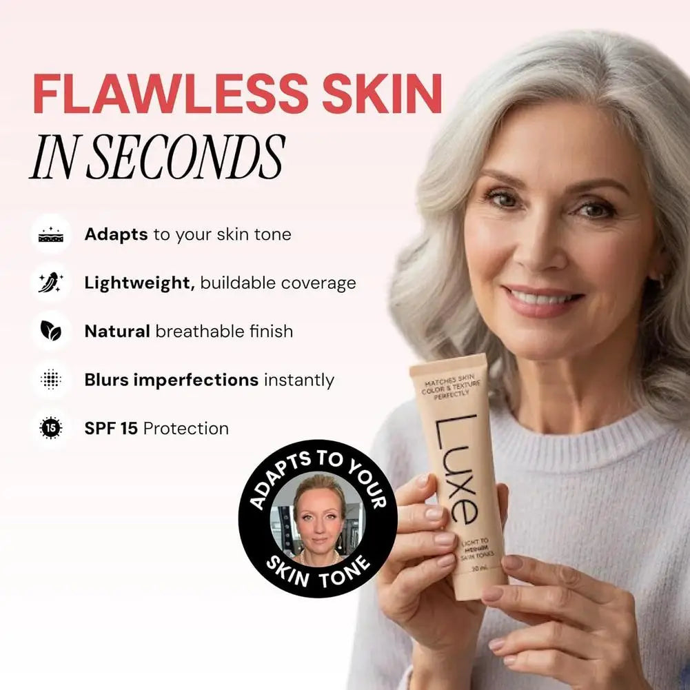 Luxe Color-Adjusting Foundation – Full Coverage | Mes