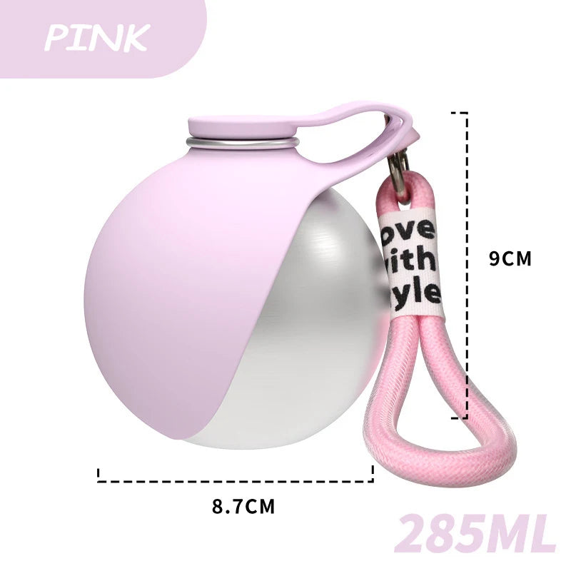 Portable Pet Water Bottle – Travel Bowl | Mes