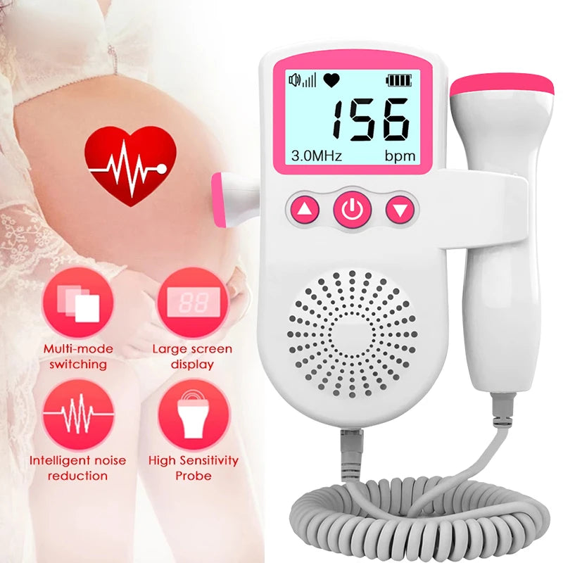 Fetal Heart Rate Monitor – Home Baby Doppler | Mes