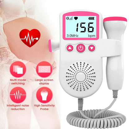 Fetal Heart Rate Monitor – Home Baby Doppler | Mes