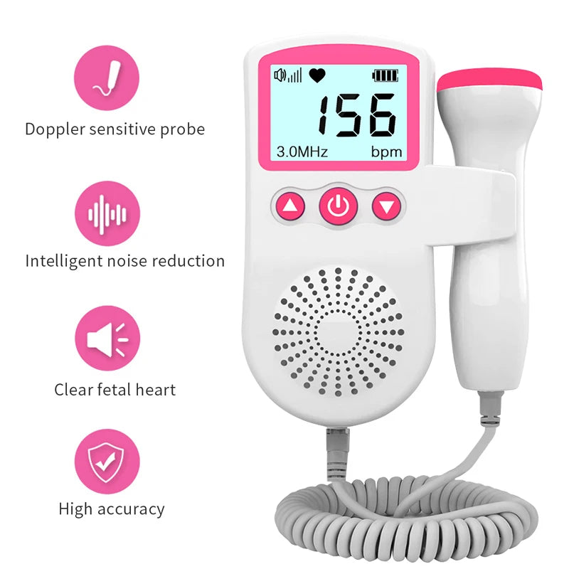 Fetal Heart Rate Monitor – Home Baby Doppler | Mes