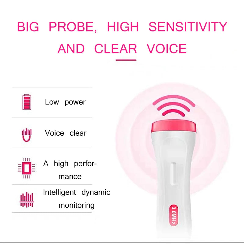 Fetal Heart Rate Monitor – Home Baby Doppler | Mes