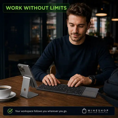 MeSKey™ Foldable Bluetooth Keyboard
