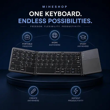 MeSKey™ Foldable Bluetooth Keyboard
