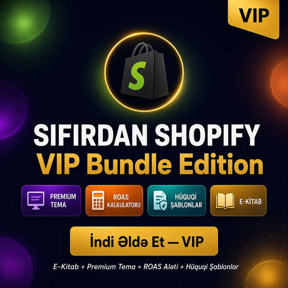 MeS™ | Sıfırdan Shopify - Rəqəmsal E/Kitab